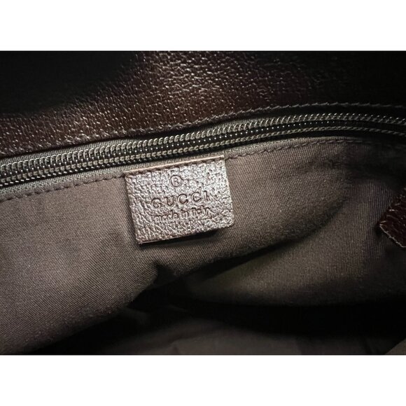 Vintage GUCCI GG Fabric Shoulder Cross Body Bag - Picture 12 of 14